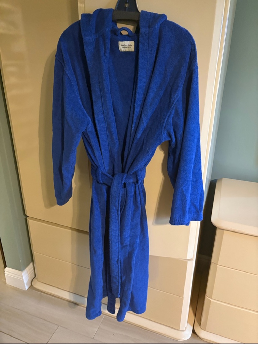 Royal Blue Terrtycloth robe